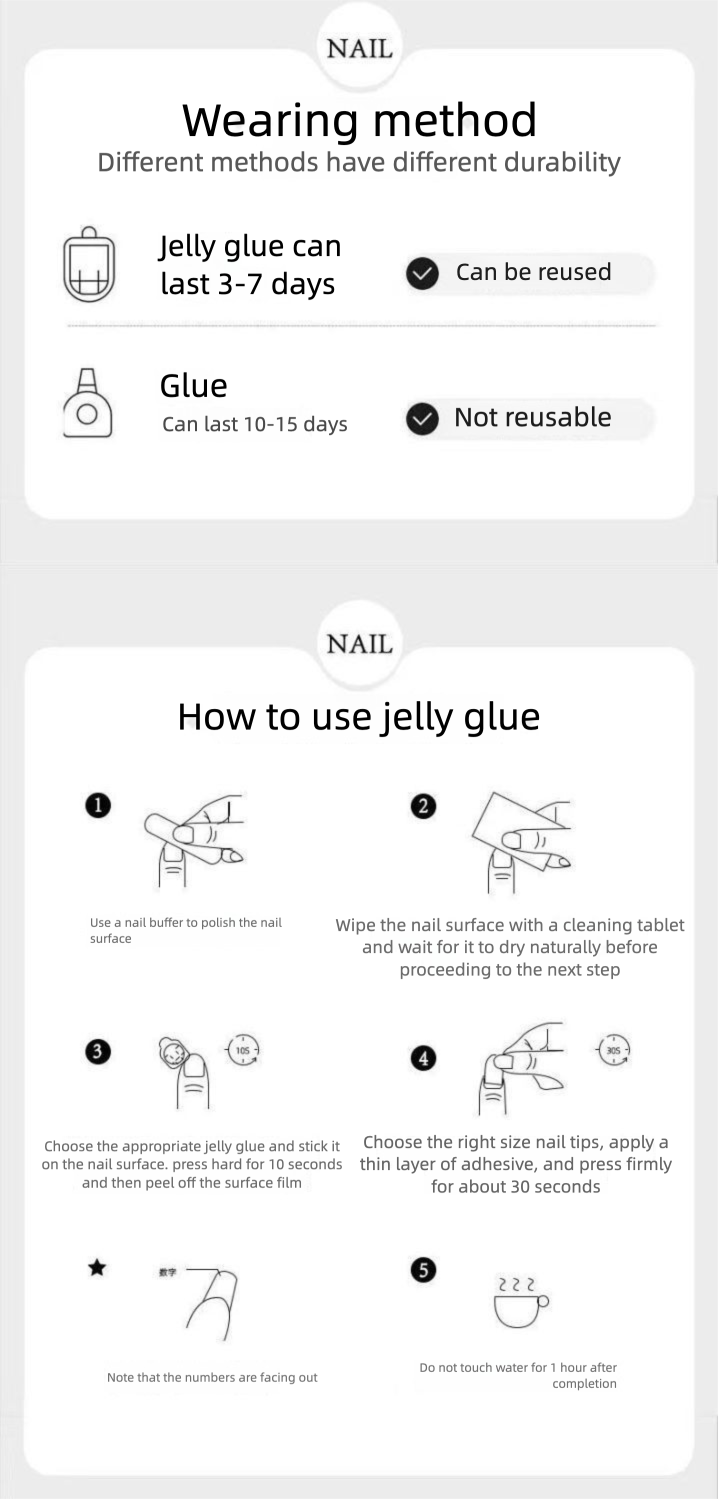 Brauner Kaffee-Farbverlauf, Katzenaugen-Design, abnehmbare, aufhellende Sticker im neuen Stil, hochwertige Nagelspitzen_voghion.com