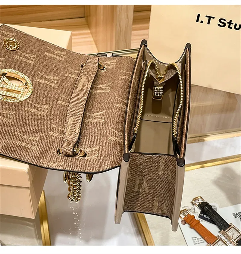 LORDLY KNACK Designer Light Luxury Genuine Leather Flap Bag Versatile High-quality Casual Fashion Large Capacity Handbag_voghion.com