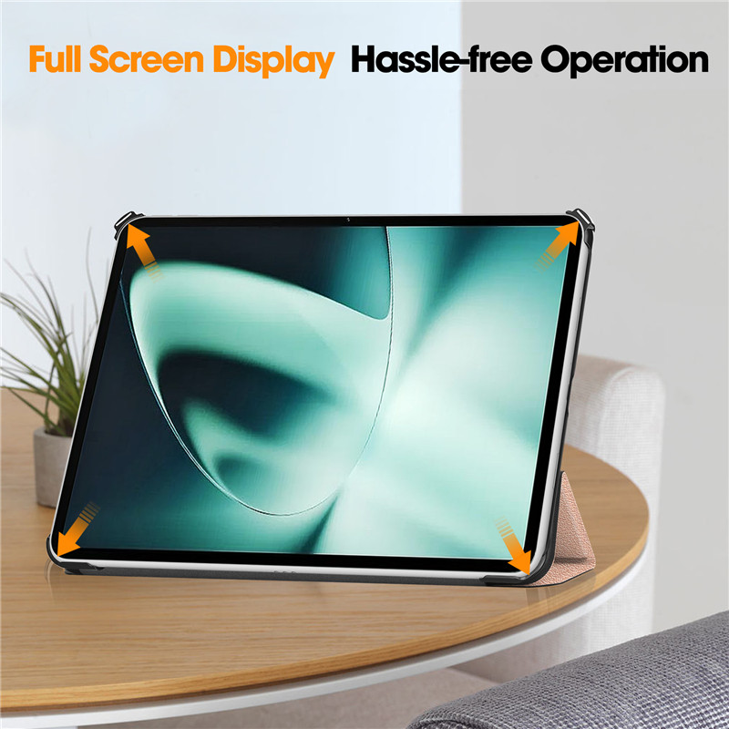 For OPPO Pad 2 Case Painted Smart Leather Hard Cover for Coque Oneplus Pad Tablet Case For Funda OPPO Pad2 11.61 Inch #S_voghion.com