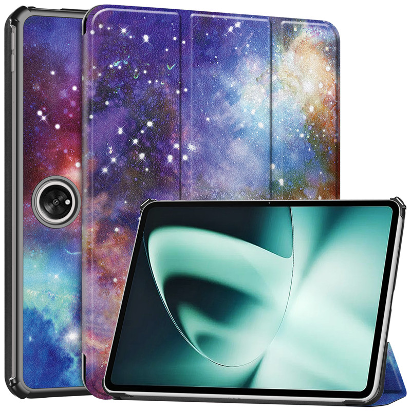 For OPPO Pad 2 Case Painted Smart Leather Hard Cover for Coque Oneplus Pad Tablet Case For Funda OPPO Pad2 11.61 Inch #S_voghion.com