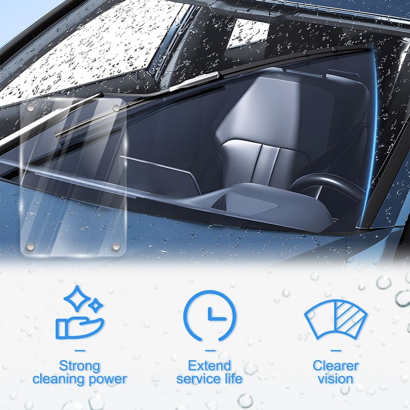 Homonth Ceramic Spray Coating, Window Front Windshield Stain Remover Oil Film Cleaner_voghion.com