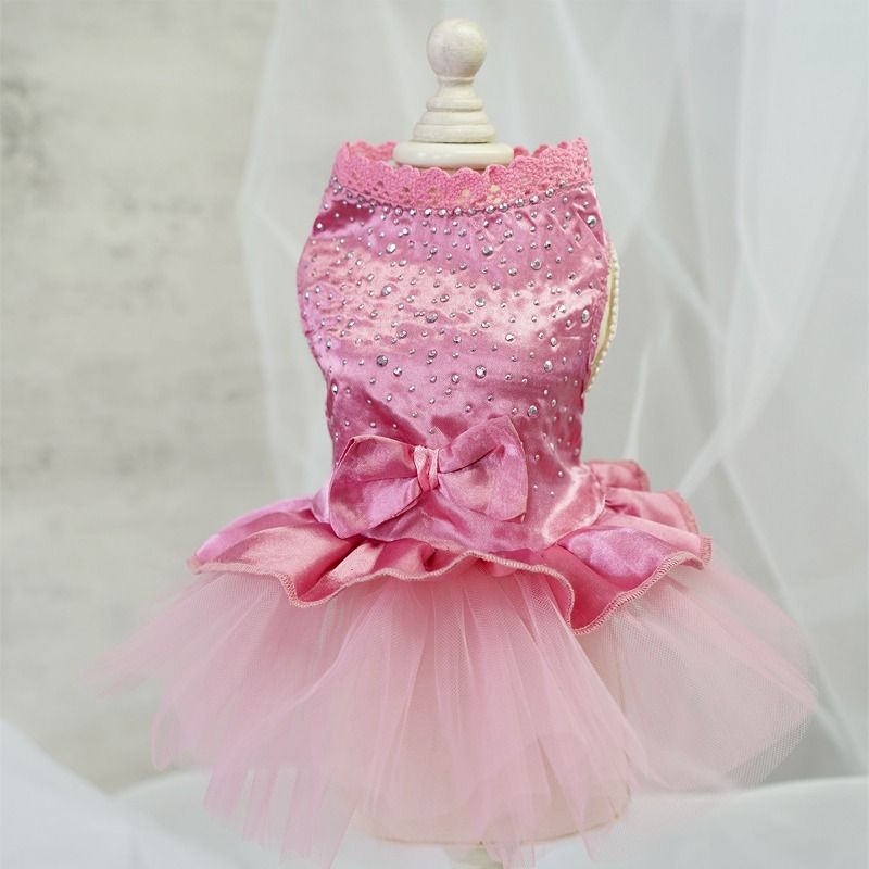 Summer Dress For Dogs, Cats, Lace Pet Chihuahua, Tulle Skirt, Cat Princess, Cute Puppy Clothing, Dog Accessories By PawParty Store_voghion.com