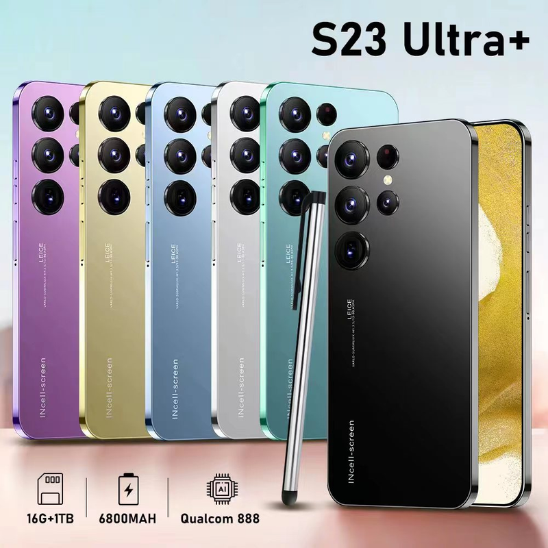 S23 Ultra Smartphone 16+1T Smartphone 7.3 Smartphone mit großem Bildschirm_voghion.com