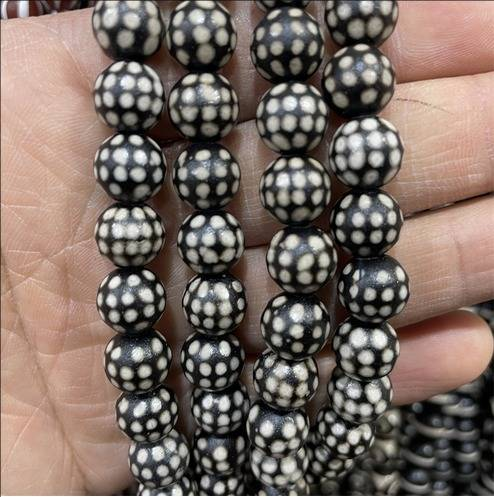 Affordable jade DIY accessories, green Dongling jade pumpkin beads, scattered beads, lotus beads, carved jade beads_voghion.com
