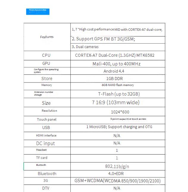 Tablets Computer Card Plug In Call HD Screen Business Student 7 Inch Tablet Computer_voghion.com