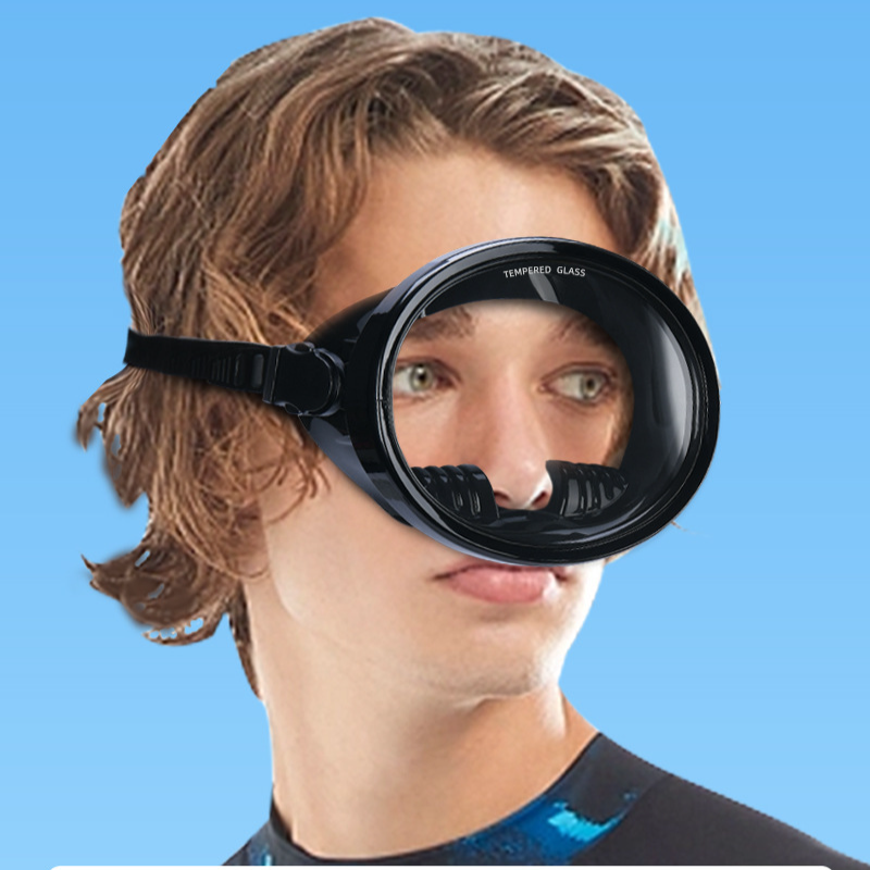 Hd diving goggles Fog-proof, waterproond explosion-proof silicone Swimming fisherman fishing snorkeg mirror_voghion.com