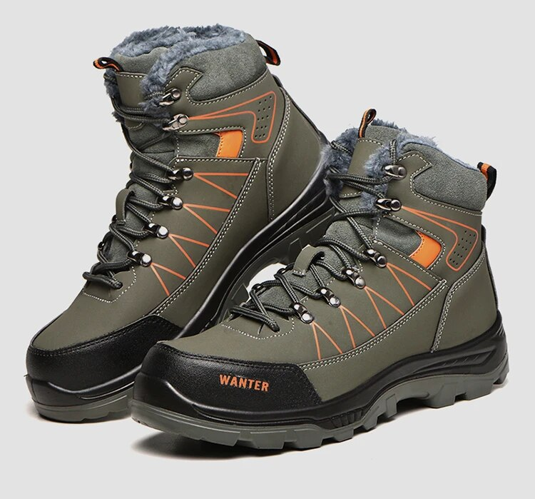 Bottes légères et confortables pour hommes, baskets de travail à bout en acier, chaussures de protection de sécurité indestructibles_voghion.com