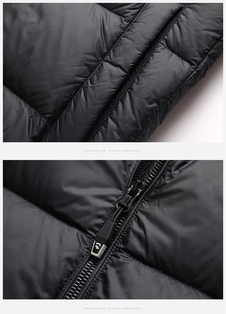 Winer New Simple Versaile Hooded For Men, Thickened, Youh And Middle-aged, Cold-proof, Warm, Trendy Puffer Down_voghion.com