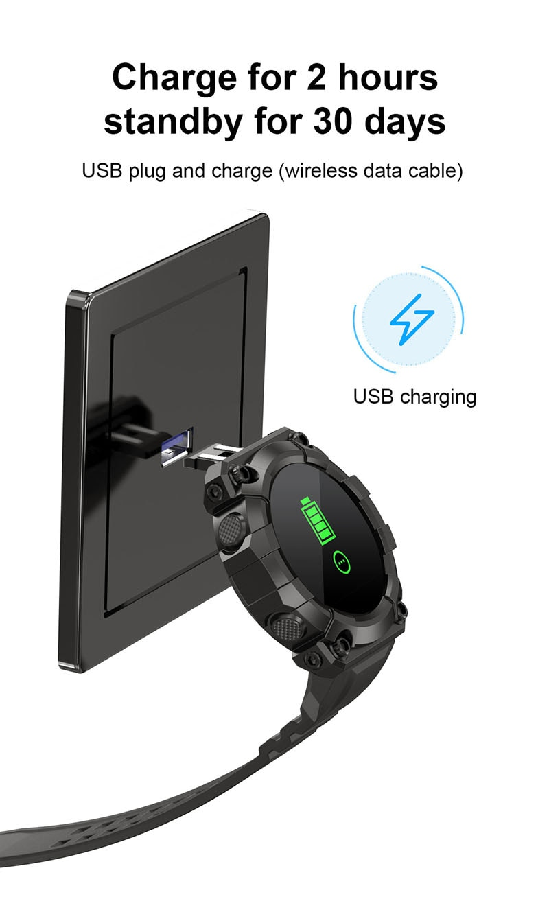 2024 FD68S Horloge Mannen Vrouwen Bluetooth Smartwatch Touch Smart Fiess Armband Verbonden Horloges Voor IOS Android_voghion.com