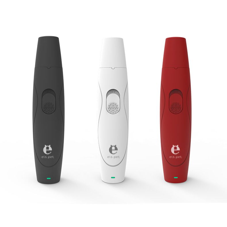 Pet Grinder Hund Elektrische Trimmer Katze Wiederaufladbare LED Nagel Clipper Set Liefert_voghion.com