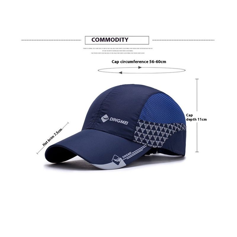 Men's Spring Summer New Outdoor Sunshade Travel Hat Fashion Casual Baseball Young And Middle-aged Duckbill Cap_voghion.com