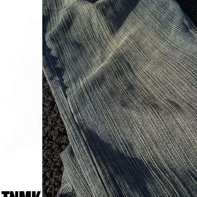 Jeans aderenti svasati micro bootcut stile americano indipendente Paris Washed Firecracker Festival 2024, pantaloni lunghi_voghion.com