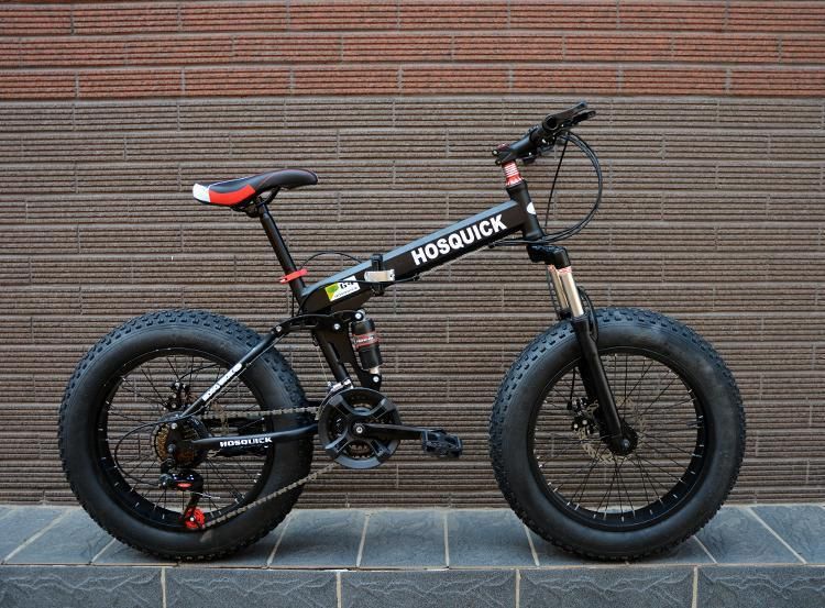 2025 Dual Shock Absorption Off-Road Variable Speed Large Wheel Wide Tire Folding Beach Snow For Children And Adults_voghion.com