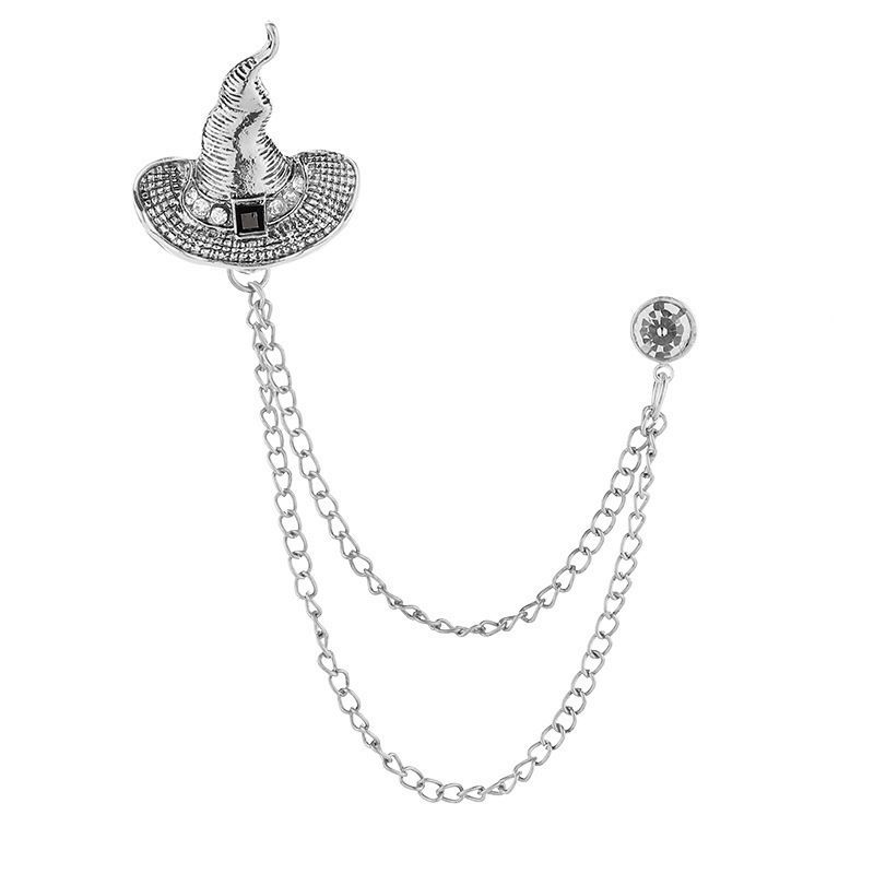 Cappello in stile coreano, spilla, nappa in lega da uomo, giacca con intarsi di diamanti, accessori floreali per il petto, spilla per abbigliamento_voghion.com