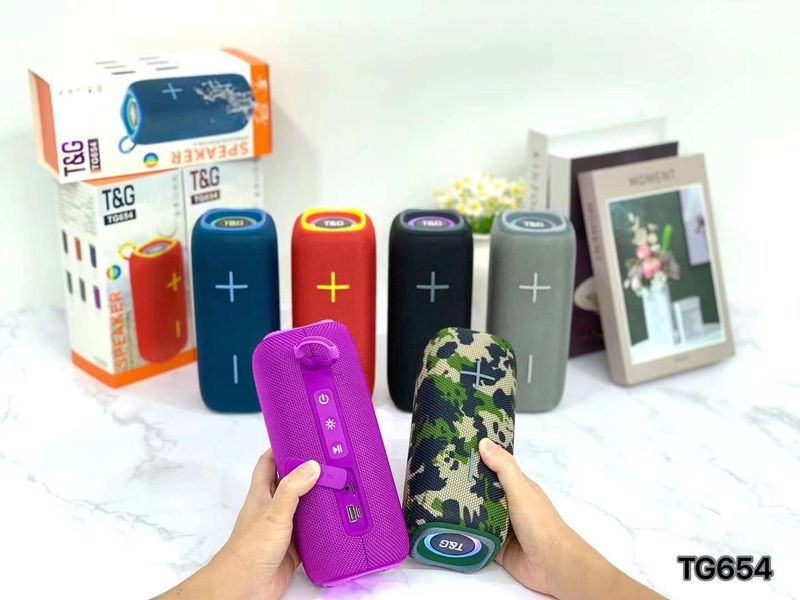 TG654 Neuer RGB-Licht-Bluetooth-Subwoofer für den Außenbereich, tragbarer drahtloser Mini-Heimlautsprecher_voghion.com