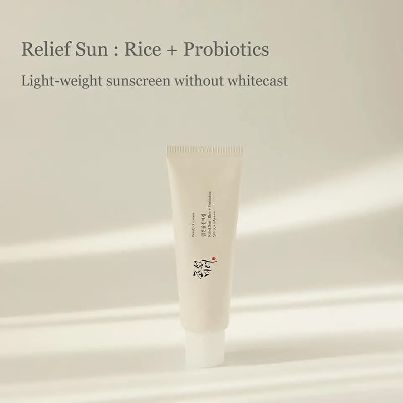 Relief Sun SPF50+PA++++/Rice+Probiotics - Oil Control Refreshing Sunscreen_voghion.com