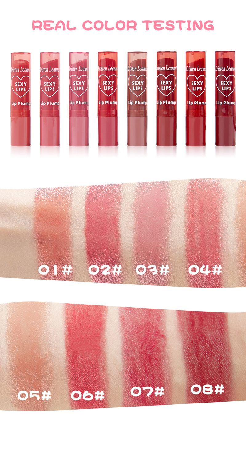 Bedst sælgende sort teknologi spejllåse vand kærlighed sandwich fugtgivende læbepomade læbefyldende lys farve læbestift_voghion.com