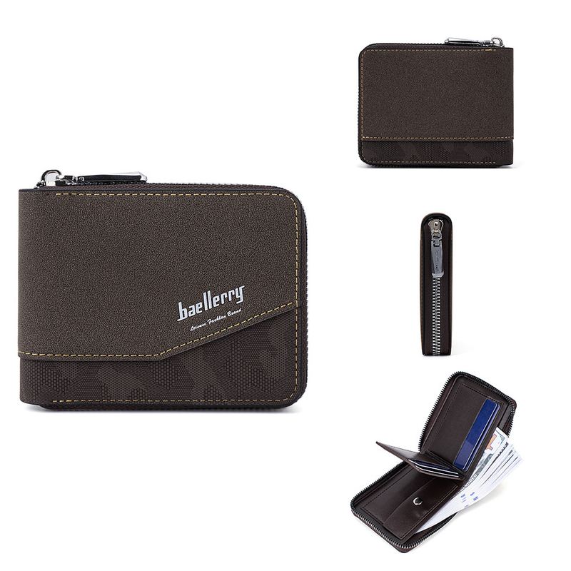 New Versatile Baellerry Short Men's Style Multifunctional Wallet_voghion.com