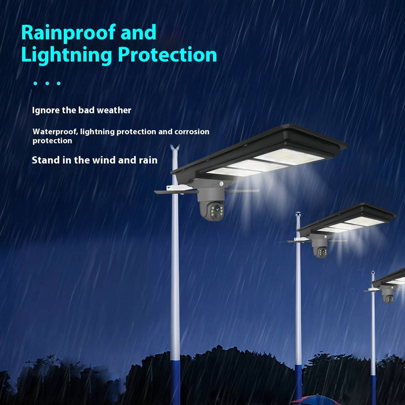 Luz de seguridad solar para exteriores con cámara inalámbrica, de bajo consumo, para jardines y villas._voghion.com