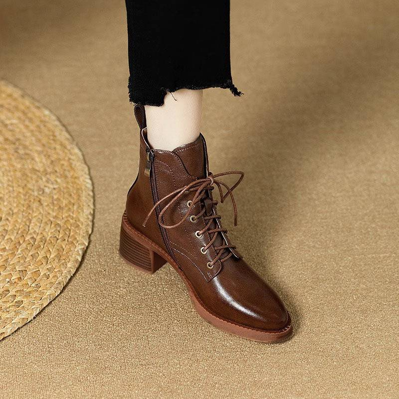 French Pointed-toe Fleece Cotton Shoes 2025 Autumn/Winter Women's New Style NO.51_voghion.com