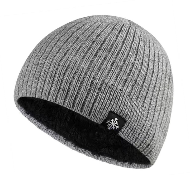 Men's Hats Men's Autumn And Winter Hats Plus Velvet Knitted Hats Thick Wool Hats Outdoor Ski Hats Pullover Earmuffs_voghion.com