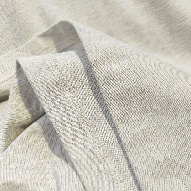 Schweres Kurzarm-T-Shirt aus reiner Baumwolle mit Nischendesign für Herren, amerikanisches Retro-Sommer 2025, neue lockere Freizeitoberteile_voghion.com