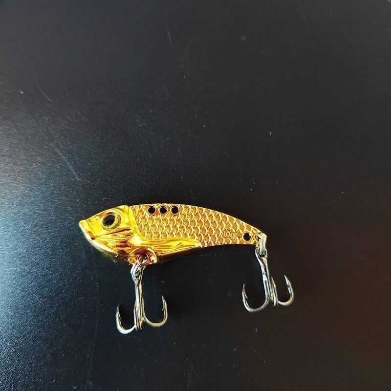 Metal Dragon Scale Sequin Colorful Vib Rattlesnake Long Casting Topmouth Culter Lure Horse Mouth Bass Freshwater_voghion.com