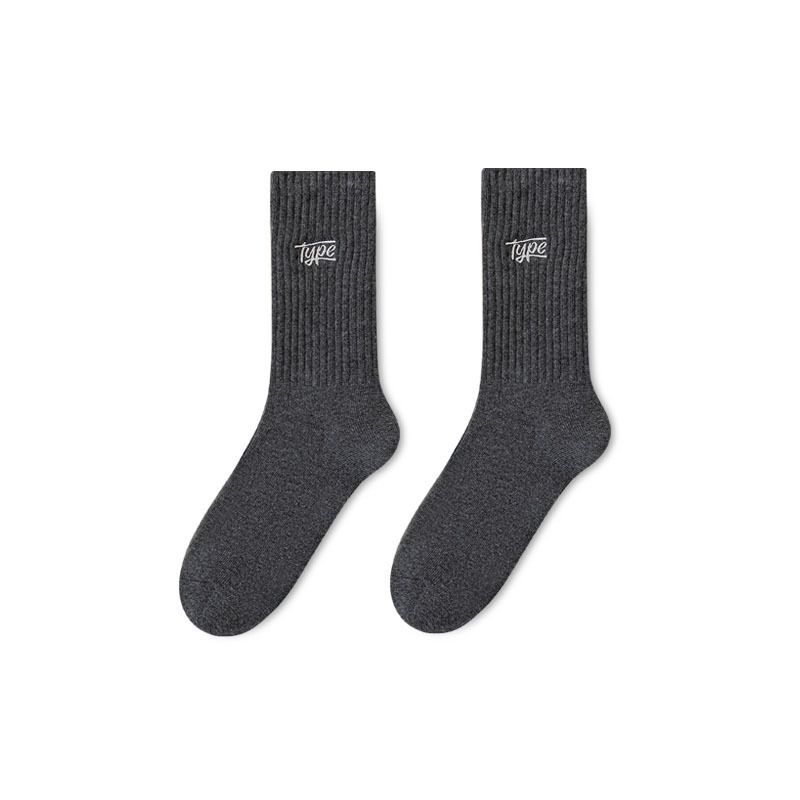 Calzini lunghi da uomo casual sportivi, antiodore, assorbenti e alla moda, a metà polpaccio, primaverili ed estivi_voghion.com