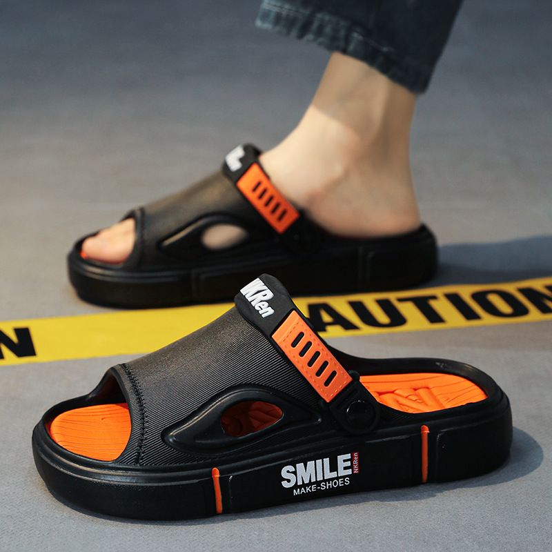 New Men's Coconut Summer Slippers For Driving And Working, Non Slip, Casual Beach, Large Size Sports Sandals_voghion.com