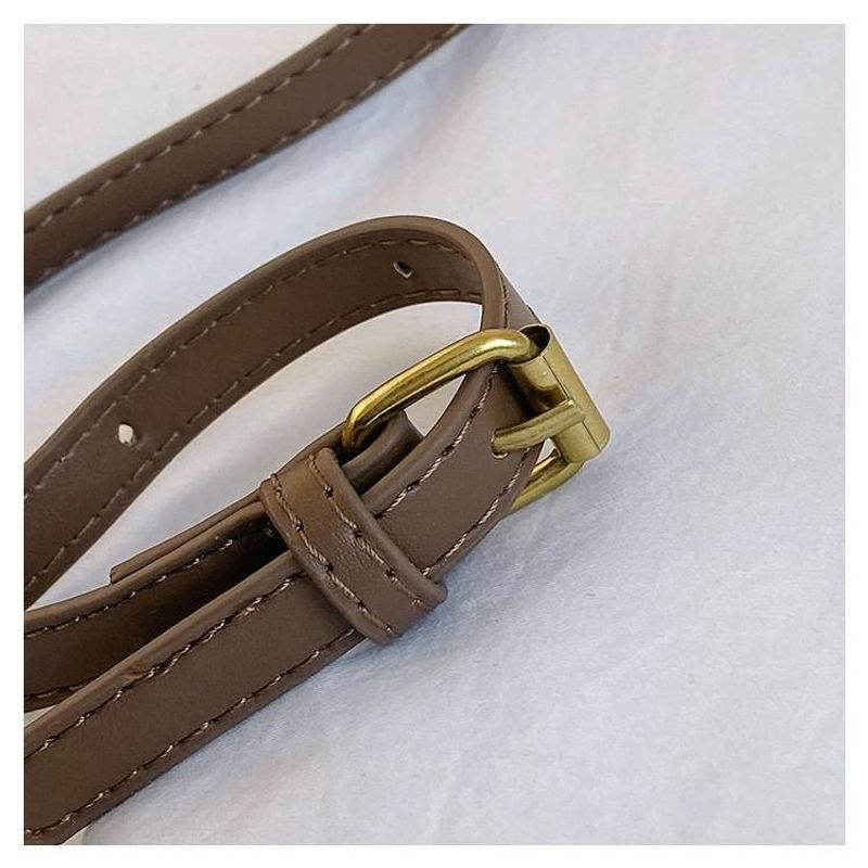 Die neue tragbare Knödeltasche Trendlinie von hochwertigen Stoffstreifen Single-Shoulder Crossbody Bag_voghion.com