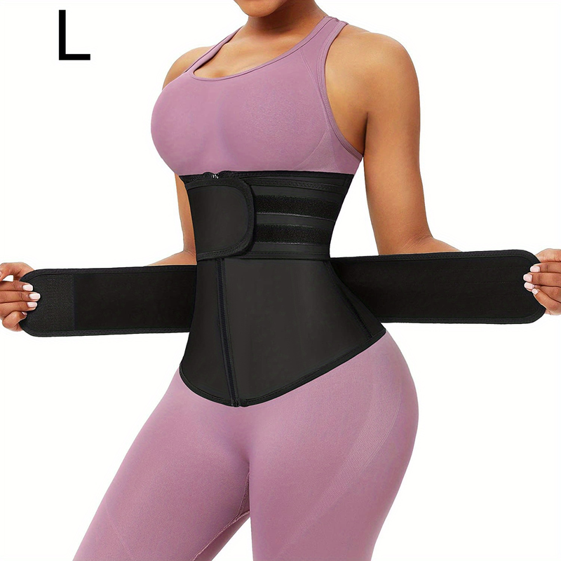 Bestel een maat groter, ademende neopreen tailletrainer, trimmerriem, lichaamsvormkleding voor dames_voghion.com