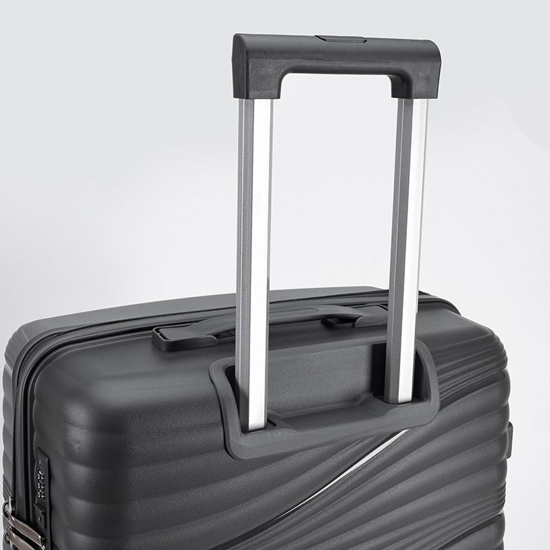 Bagagli e borse da viaggio Trolley da viaggio alla moda con cerniera in PP da sei pezzi, di alta qualità, popolare, per viaggi d'affari, con ruote universali_voghion.com