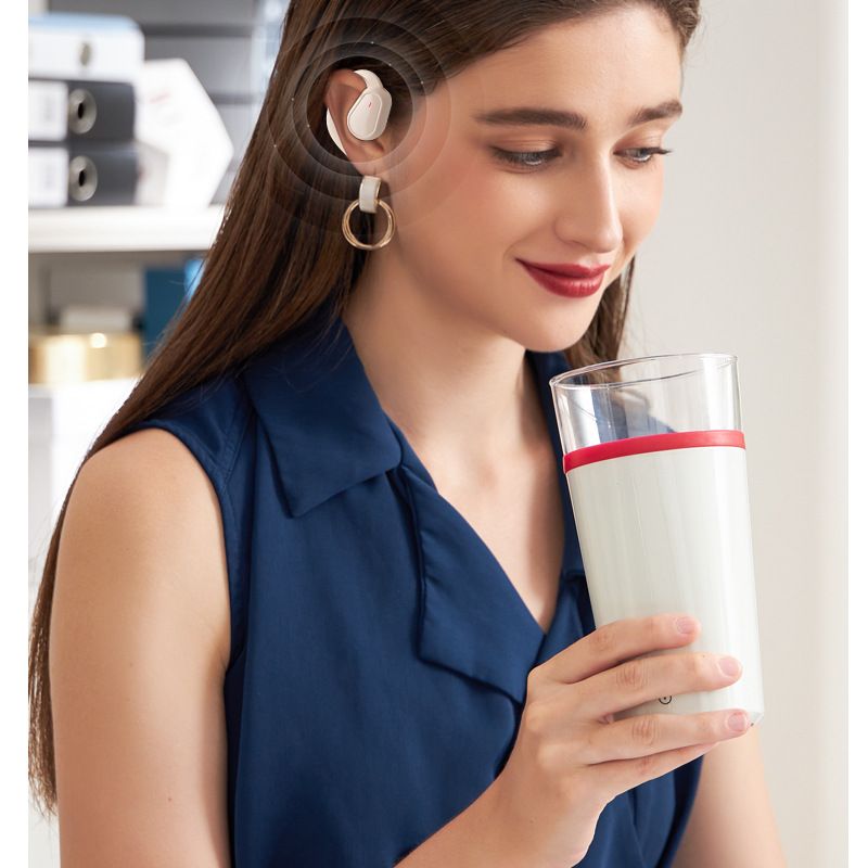 Qianhuan Factory E-commerce New Product OWS Open Sports Rotating Design Bluetooth Earphones Custom Production_voghion.com