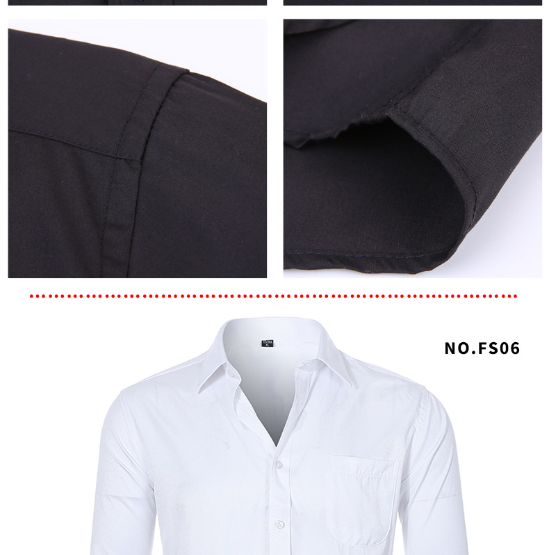 Abbigliamento uomo Camicia con gemelli francesi Camicia da uomo taglie comode_voghion.com