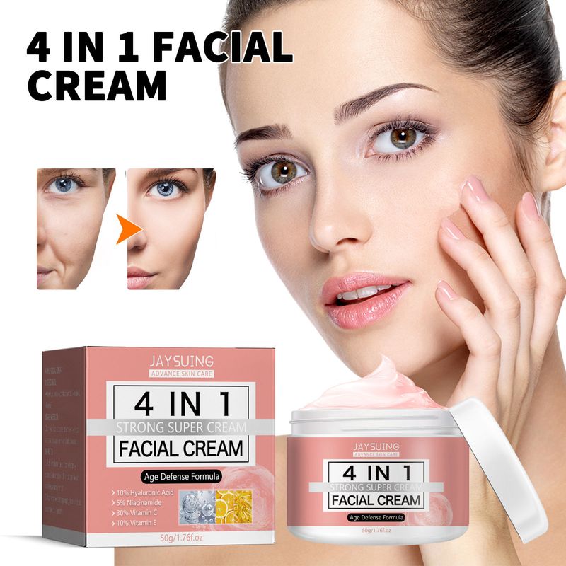 Jayswing 4-in-1 Firming Lightens Fine Lines Wrinkles, Firms Skin, Moisturizes and Resists Wrinkles face cream_voghion.com