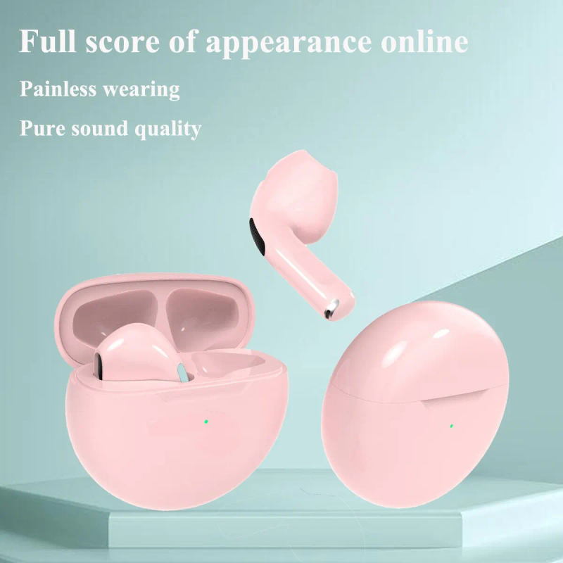 PRO6 Trådlöst Bluetooth Headset TWS Running Yungong Ny Stereo Binaural in Ear Game Gift Color_voghion.com