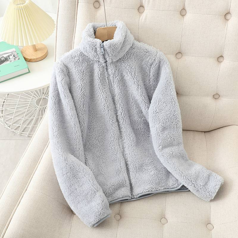 Abbigliamento da donna Giacca lunga in pile polare double face_voghion.com