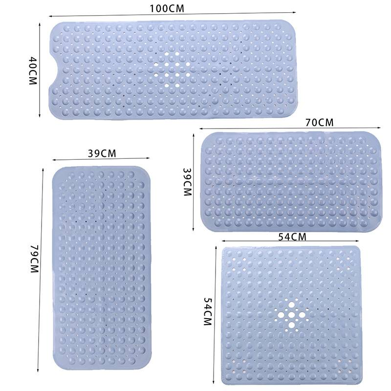 Badezimmer rutschfeste Badewannenmatte für Duschräume, rutschfeste Matte aus PVC, Badematte, Fußmatte, Badezimmer-Bodenmatte_voghion.com