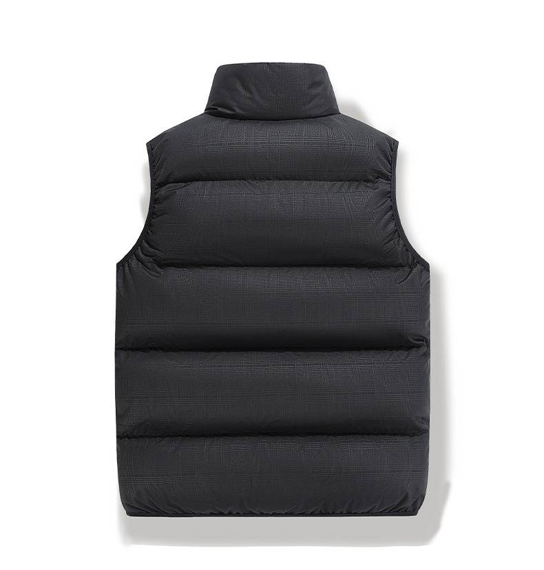 Gilet da uomo in cotone leggero al grafene, giacca invernale calda senza maniche, vestibilità slim, per casual e attività all'aperto_voghion.com