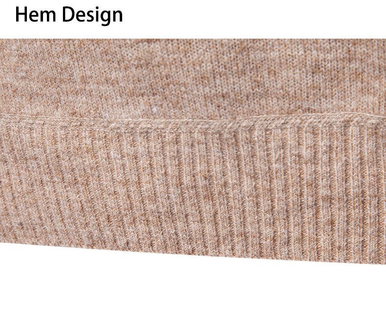 Herrenpullover mit Stehkragen und Fleecefutter – warmer Strickpullover für den Winter, dick und weich, stilvolle Volltonfarbe für Freizeit- und Bürokleidung (M-3XL)_voghion.com