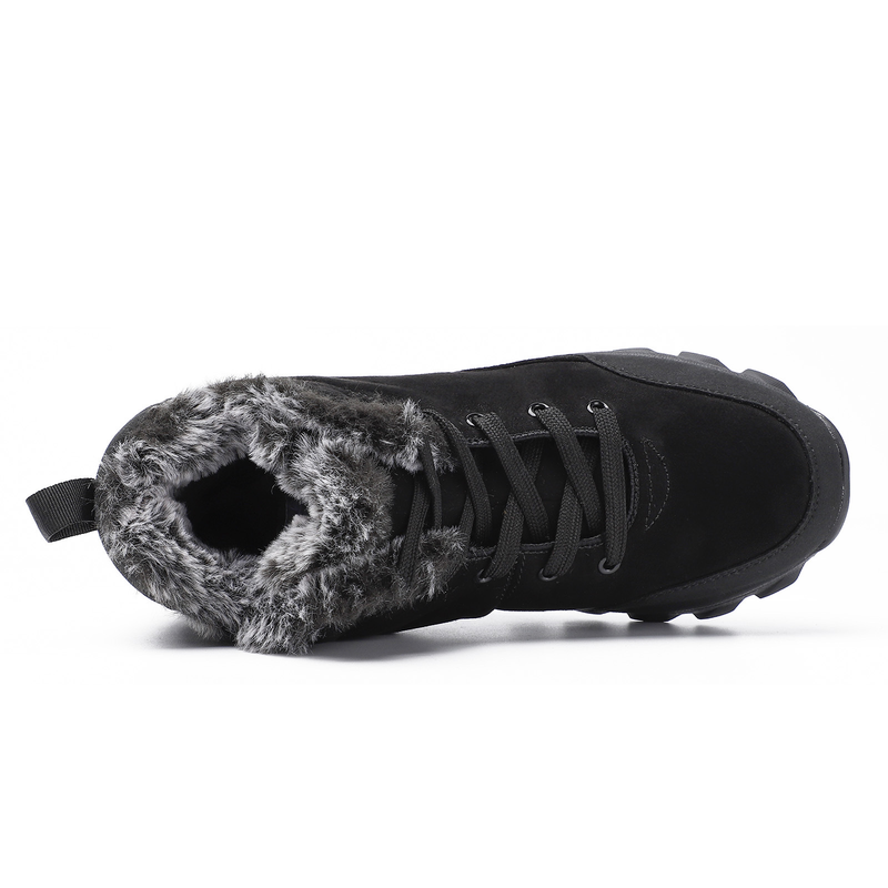 Herren Schnee Winter Fleece-gefütterte warme Outdoor-Leichtstiefel_voghion.com