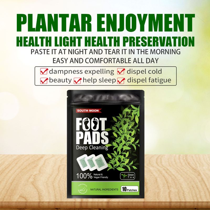 Cerotti vegetali per rimuovere l'umidità, aiutare a dormire, alleviare lo stress, massaggio ai piedi e cerotti per la cura del corpo_voghion.com