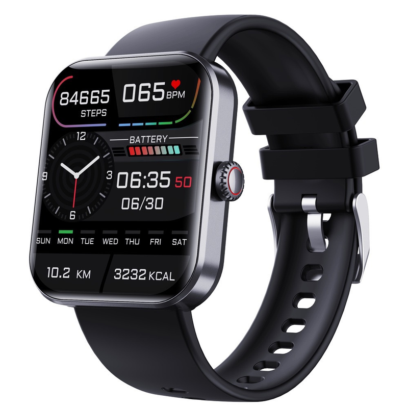 New F57L Smartwatch Exercise Heart Rate Blood Pressure Body Temperature Monitoring Non-invasive Blood Sugar Women Multi-function_voghion.com