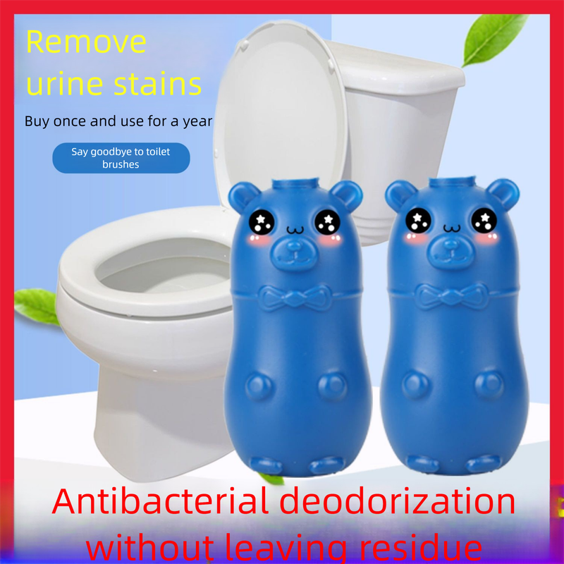 Deodorizer Household Toilet Bowl Descaler Durable Blue Bubble Cleaner_voghion.com
