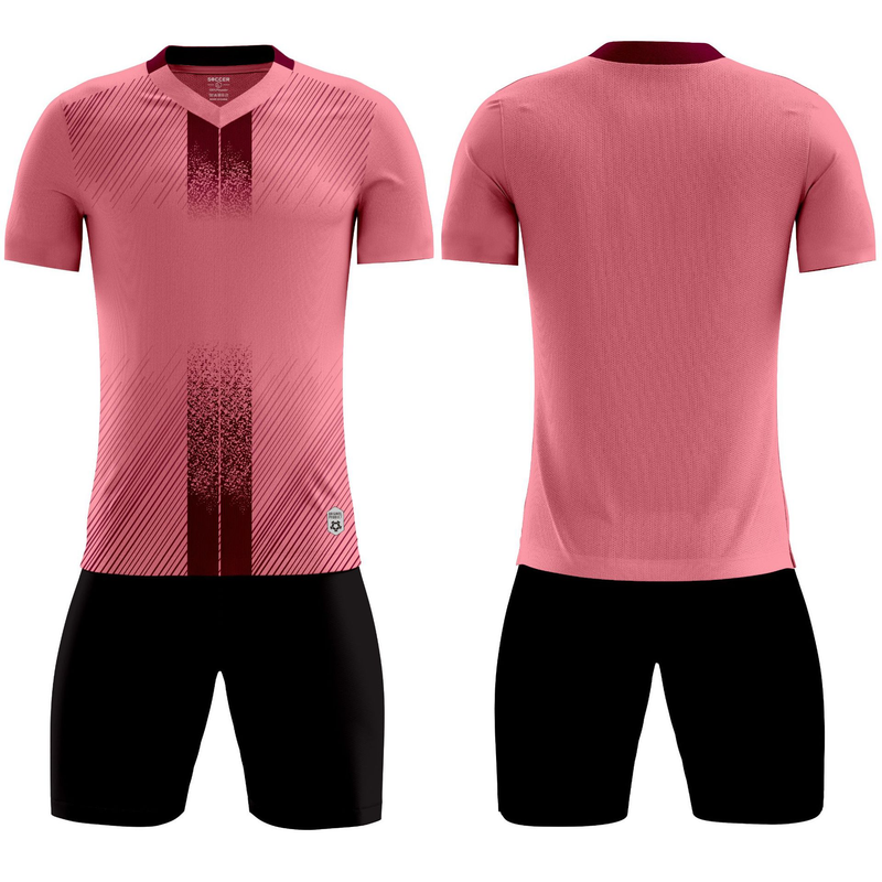 Maillot de Football pour enfants, maillot d'équipe de jeu pour hommes, entraînement d'été, Double poche, manches courtes, maillot de Football pour enfants_voghion.com