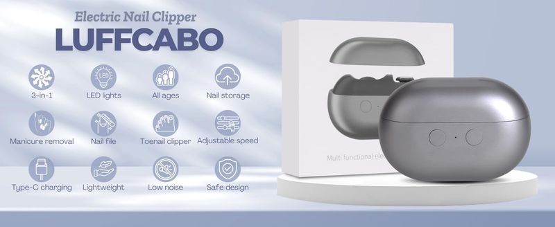 Eingebauter, lichtsicherer Haarschneider – automatischer Trimmer für die Erwachsenenpflege_voghion.com