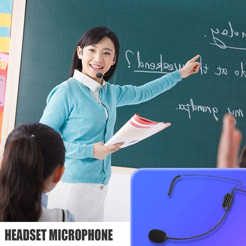 Microfono auricolare omnidirezionale a condensatore, doppio orecchio, per trasmettitore bodypack wireless MiPro a 4 pin_voghion.com