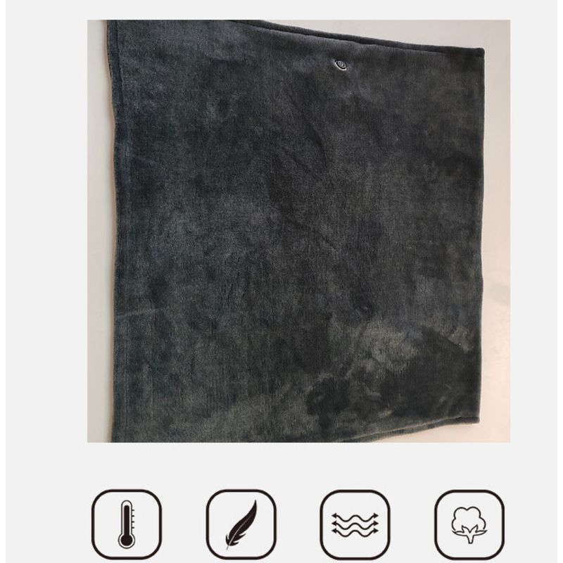 USB Smart Electric Flannel Warm Cover Blanket Cloak Casual Office Lunch Break Cold-proof Shawl_voghion.com