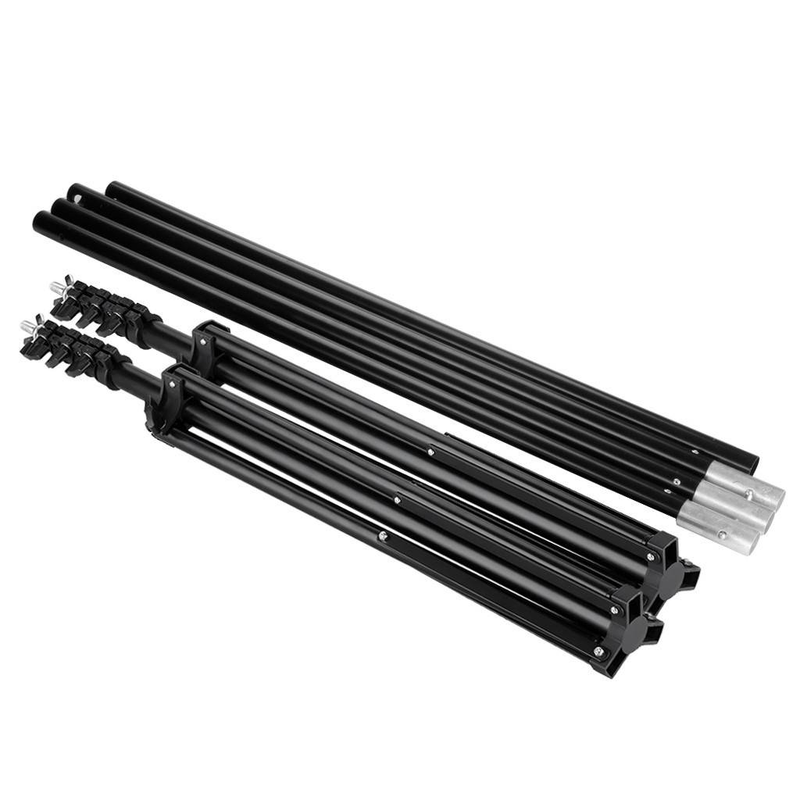 2*3m Hintergrundhalterung Set 3 Hintergrundklammern_voghion.com