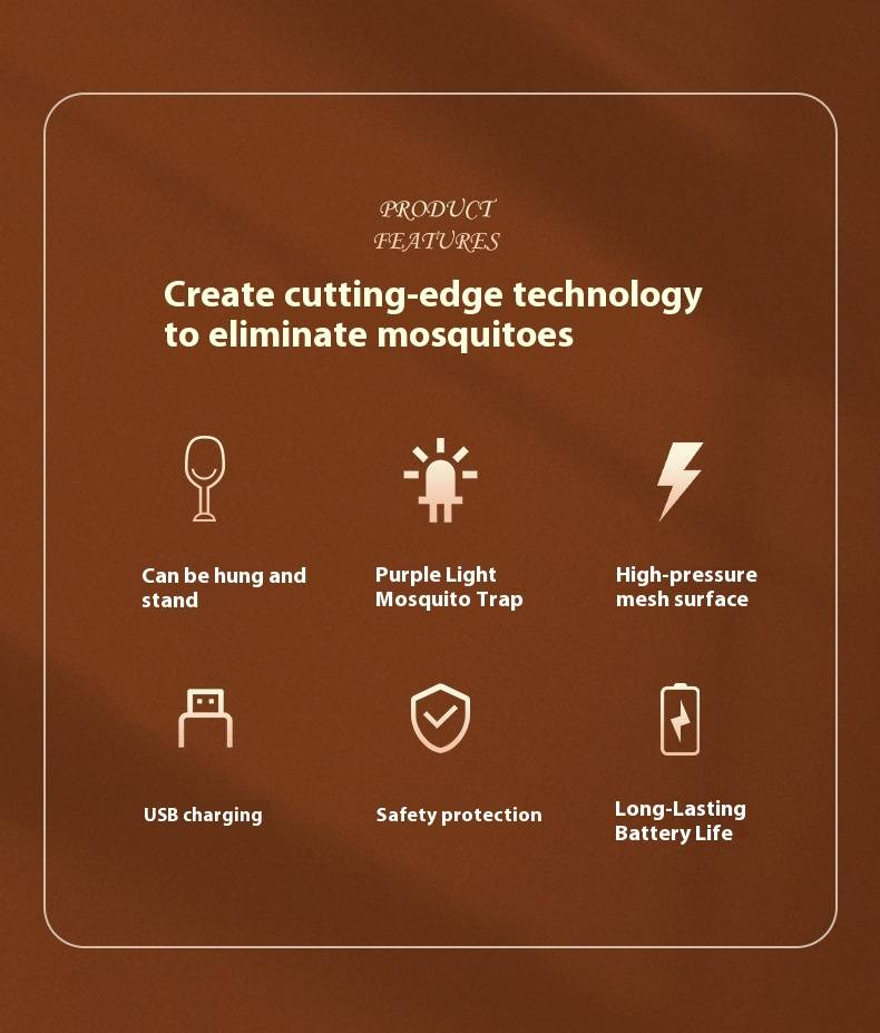 USB Rechargeable Mosquito Zapper - 2-in-1 Electric Swatter With UV Light & Photocatalyst For Home Use (4000V Shock, Safe For Kids)_voghion.com